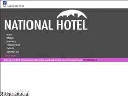 Sites similar to nationalshotel.com