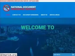 Sites similar to nationalshred.com.au