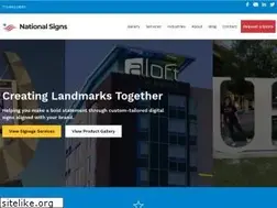 Sites similar to nationalsigns.com