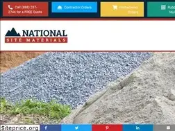 Sites similar to nationalsitematerial.com