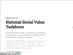 Sites similar to nationalsocialvaluetaskforce.org