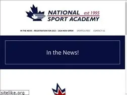 Sites similar to nationalsportacademy.com