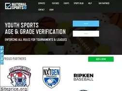 Sites similar to nationalsportsid.com