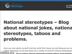 Sites similar to nationalstereotype.com