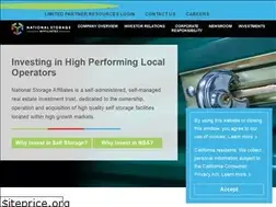 Sites similar to nationalstorageaffiliates.com