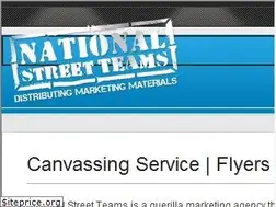 Sites similar to nationalstreetteams.com