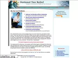 Sites similar to nationaltaxrelief.com