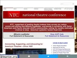 Sites similar to nationaltheatreconference.org