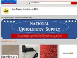 Sites similar to nationalupholsterysupply.com
