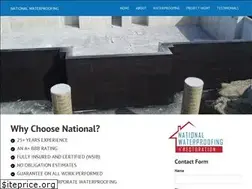 Sites similar to nationalwaterproofing.ca