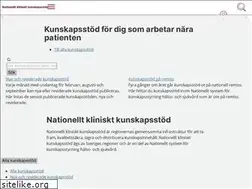 Sites similar to nationelltklinisktkunskapsstod.se