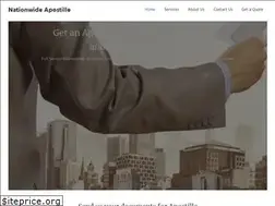 Sites similar to nationwideapostille.com