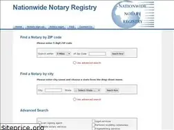 Sites similar to nationwidenotaryregistry.com