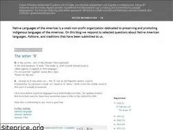 Sites similar to native-languages.blogspot.com