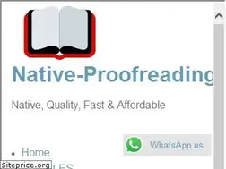 Sites similar to native-proofreading.com