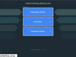 Sites similar to native-testing-library.com