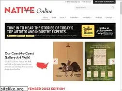 Sites similar to nativeamericanartmagazine.com