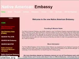 Sites similar to nativeamericanembassy.net