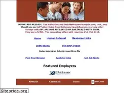 Sites similar to nativeamericanjobs.com