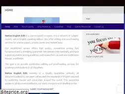 Sites similar to nativeenglishedit.com