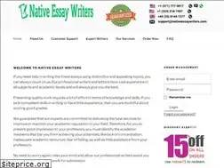 Sites similar to nativeessaywriters.com