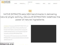 Sites similar to nativeextracts.com