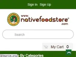 Sites similar to nativefoodstore.com