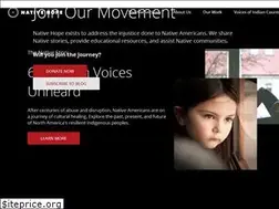 Sites similar to nativehope.org