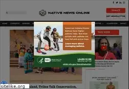 Sites similar to nativenewsonline.net