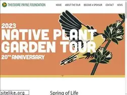 Sites similar to nativeplantgardentour.org