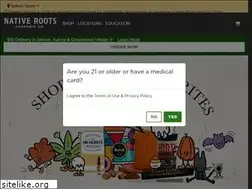 Sites similar to nativerootsdispensary.com
