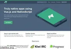 Sites similar to nativescript-vue.org