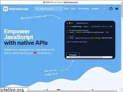 Sites similar to nativescript.org