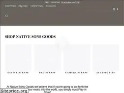 Sites similar to nativesonsgoods.com