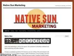 Sites similar to nativesunmarketing.com