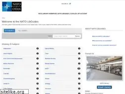 Sites similar to natolibguides.info