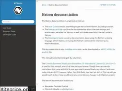 Sites similar to natron.readthedocs.io
