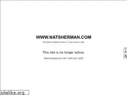 Sites similar to natsherman.com