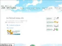 Sites similar to natsukijun.com