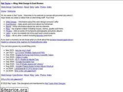 Sites similar to nattaylor.com
