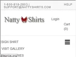Sites similar to nattyshirts.com