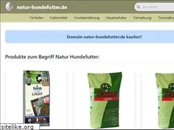 Sites similar to natur-hundefutter.de