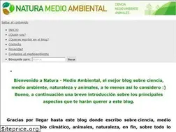Sites similar to natura-medioambiental.com