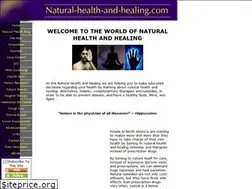 Sites similar to natural-health-and-healing.com