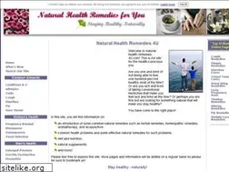 Sites similar to natural-health-remedies-4u.com