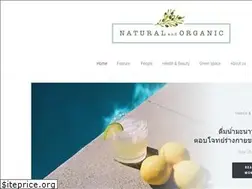 Sites similar to naturalandorganic.com