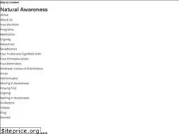 Sites similar to naturalawareness.net