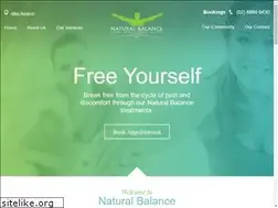 Sites similar to naturalbalancesydney.com.au