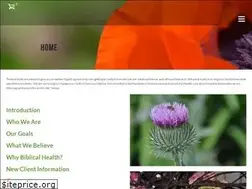 Sites similar to naturalbiblicalhealth.com
