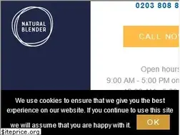 Sites similar to naturalblender.com